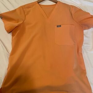 FIGS orange scrub set M/MTall